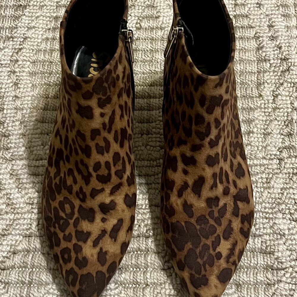 Circus by Sam Edelman Kirby Leopard Booties - Picture 2 of 3